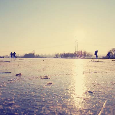 Twiske - Ice skating