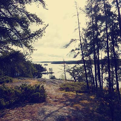 Voyageurs - Anderson bay